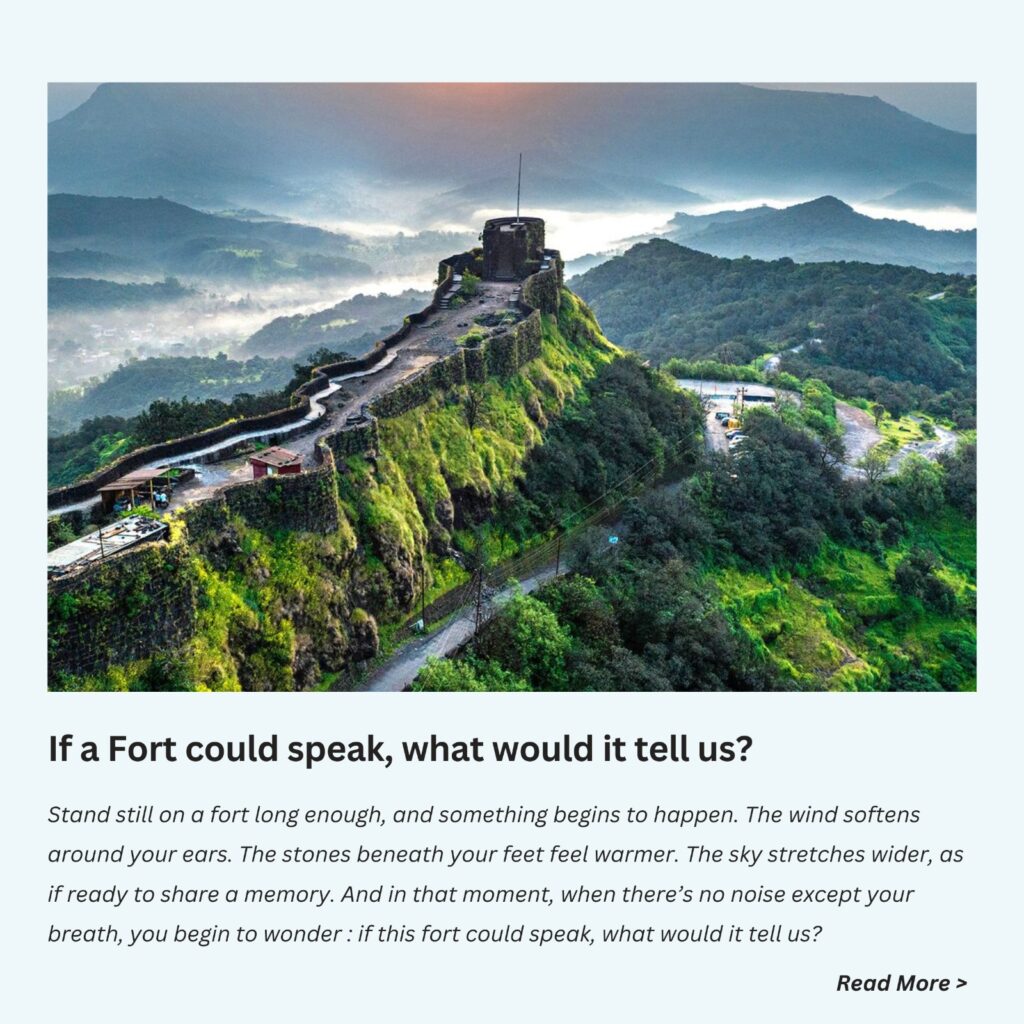 If a Fort could speak, what would it tell us?
